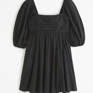 Emerson Poplin Puff Sleeve Mini Dress